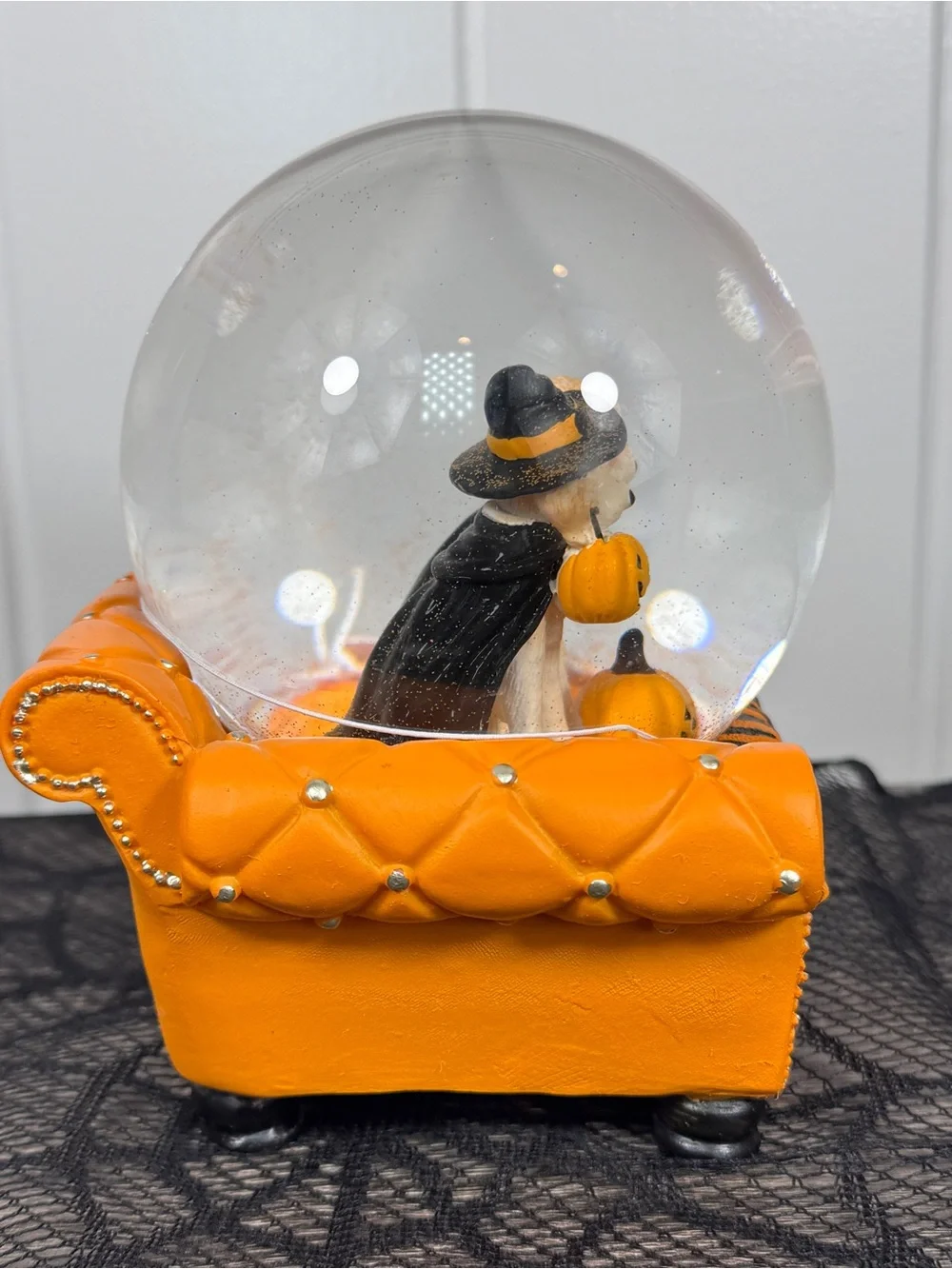 NEW Summerween Timeless Frights Dogs Halloween Snow Globe